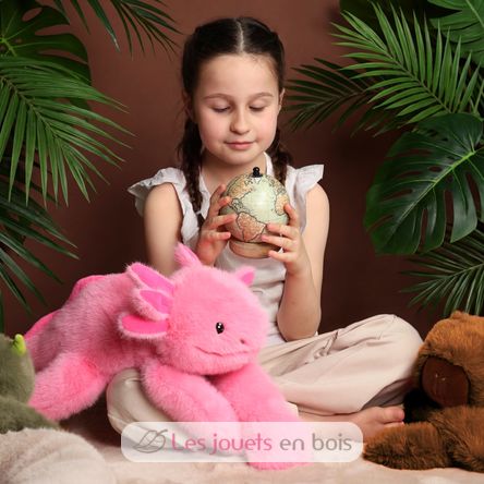 Peluche axolotl rosa con peso 50 cm HO3397 Histoire d'Ours 4