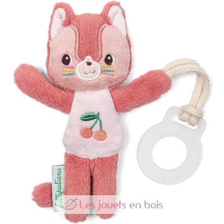 Portaciuccio fluorescente Jeanne la gatta LL83592 Lilliputiens 1