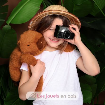 Peluche capibara marrone con peso 50 cm HO3398 Histoire d'Ours 5