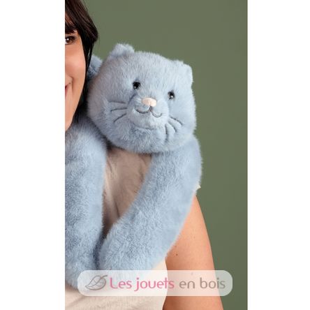 Peluche gatto blu con peso 50 cm HO3480 Histoire d'Ours 2