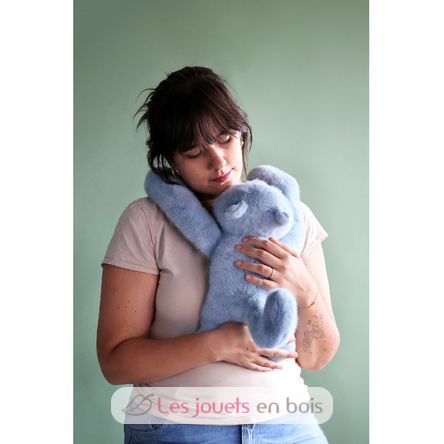 Peluche gatto blu con peso 50 cm HO3480 Histoire d'Ours 4
