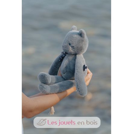 Peluche Gatto Méloé 37 cm - Grigio MA0261 Maïlou Tradition 4