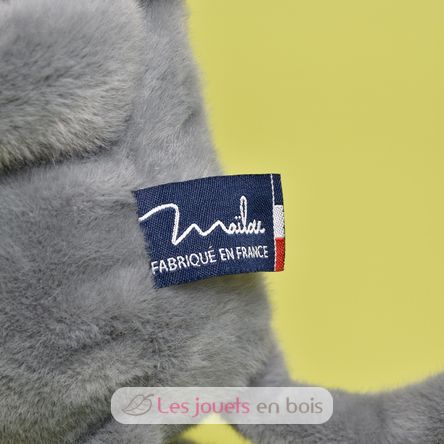 Peluche Gatto Méloé 37 cm - Grigio MA0261 Maïlou Tradition 3