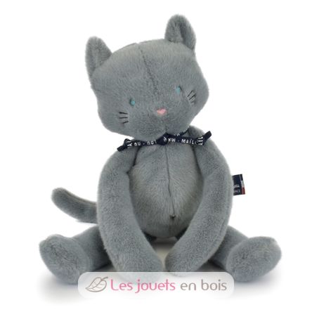 Peluche Gatto Méloé 37 cm - Grigio MA0261 Maïlou Tradition 1