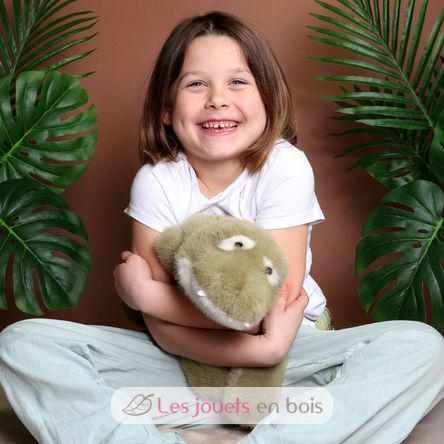 Peluche coccodrillo verde con peso 50 cm HO3396 Histoire d'Ours 5
