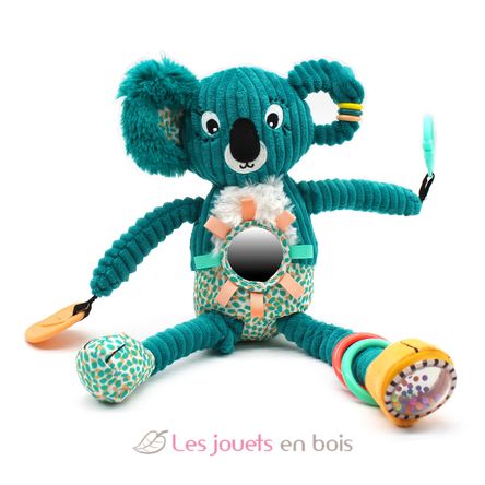 Peluche attività di viaggio Berlingos il koala DE42137 Les Déglingos 1