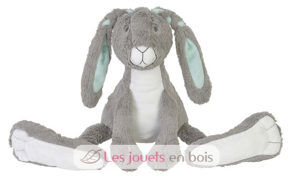 Peluche Lapin Twine gris 42 cm HH132322 Happy Horse 1