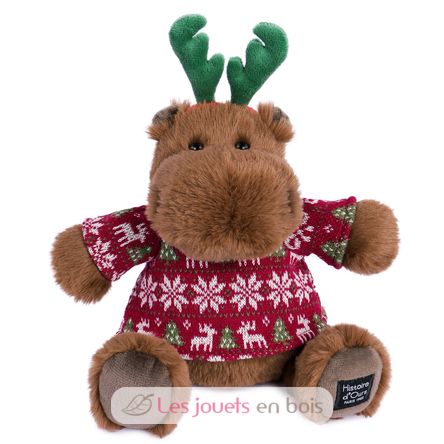 Peluche Ippopotamo Kris Cozy 20 cm HO3461 Histoire d'Ours 1