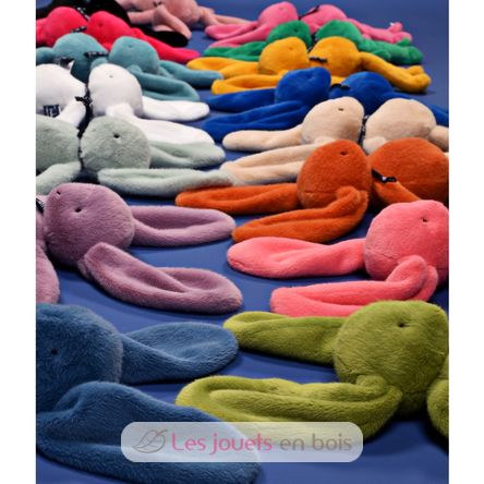 Peluche Coniglio Méloé 37 cm - Verde mela MA0327 Maïlou Tradition 3