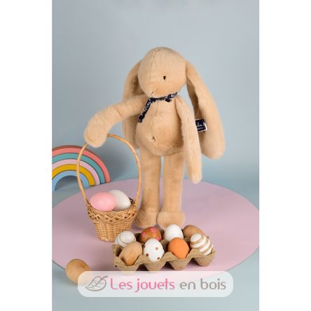 Peluche Coniglio Méloé 37 cm - beige MA0163 Maïlou Tradition 5