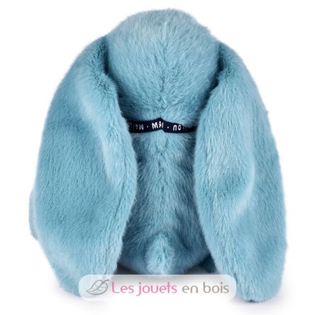 Peluche Coniglio Méloé 37 cm - Blu laguna MA0266 Maïlou Tradition 3