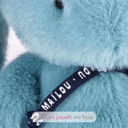 Peluche Coniglio Méloé 37 cm - Blu laguna MA0266 Maïlou Tradition 6