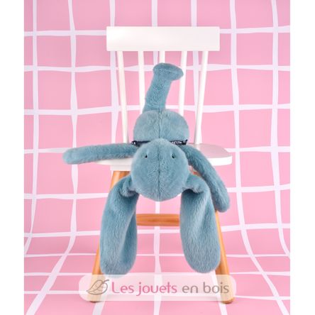 Peluche Coniglio Méloé 37 cm - Blu laguna MA0266 Maïlou Tradition 8
