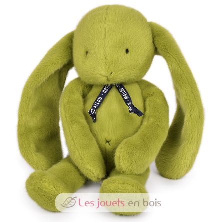 Peluche Coniglio Méloé 37 cm - Verde mela MA0327 Maïlou Tradition 1