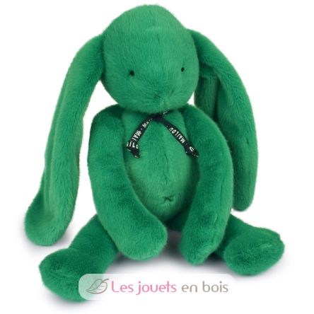 Peluche Coniglio Méloé 37 cm - Verde prato MA0326 Maïlou Tradition 2