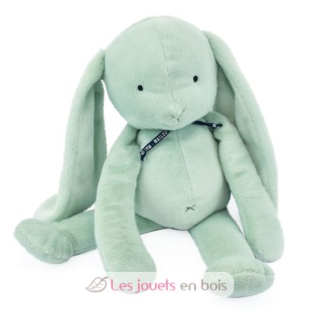 Peluche Coniglio Méloé verde salvia 56 cm MA0039 Maïlou Tradition 1