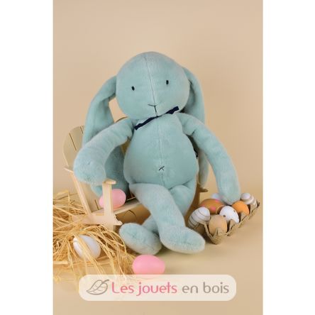 Peluche Coniglio Méloé verde salvia 56 cm MA0039 Maïlou Tradition 3