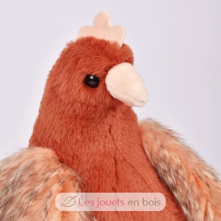 Peluche gallina con uova dorate 28 cm HO3447 Histoire d'Ours 2