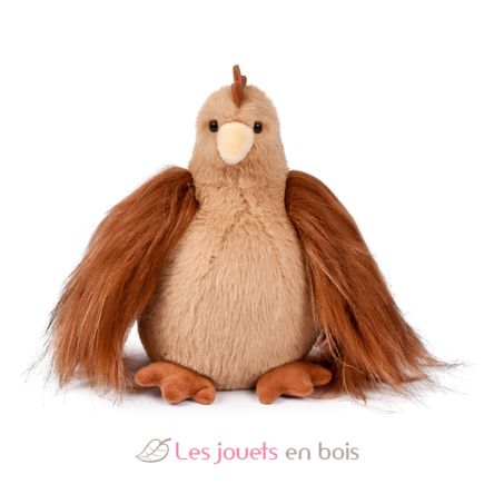 Peluche Gallina bruno-rossastro 20 cm HO3444 Histoire d'Ours 1