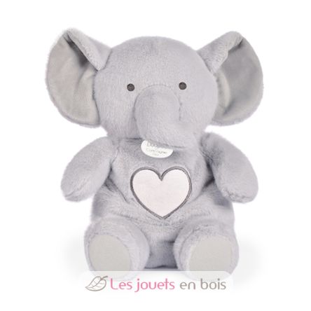 Elefante di peluche che respira DC4683 Doudou et Compagnie 1