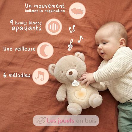 Orsetto di peluche che respira DC4684 Doudou et Compagnie 4
