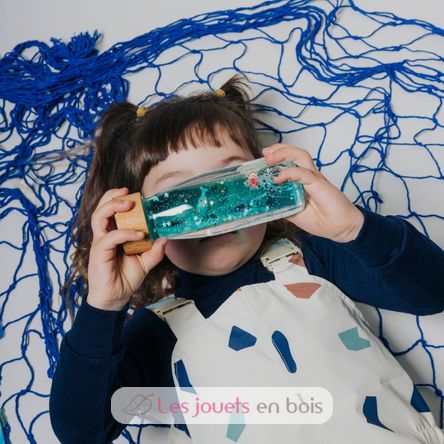 Bottiglia sensoriale Move Balena PB85794 Petit Boum 5