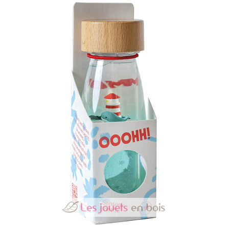 Bottiglia sensoriale Move Balena PB85794 Petit Boum 8