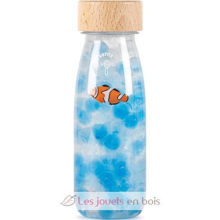 Bottiglia sensoriale Sound Fish PB47643 Petit Boum 1