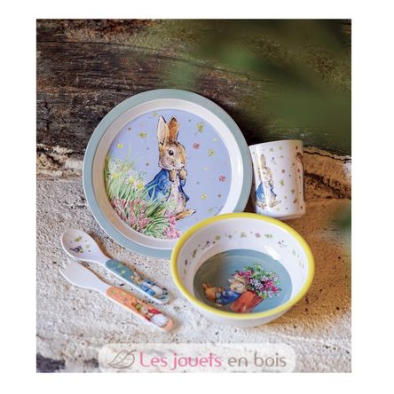 Set da 5 pezzi Peter Coniglio verde PJ-BP701BT Petit Jour 2