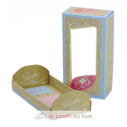 Bambola Ecolo Doll 28 cm Tendre écolo PE632819 Petitcollin 3