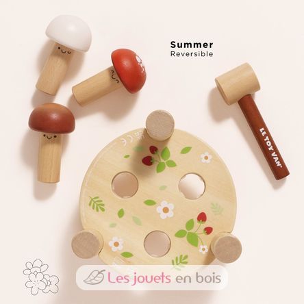 Gioco del martello Signori Funghi LTV-PL092 Le Toy Van 3