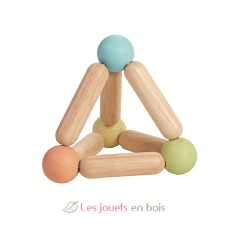 Sonaglio triangolo pastello PT5256 Plan Toys 3