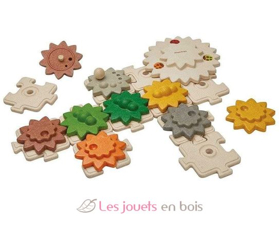 Puzzle engrenages PT5394 Plan Toys 3