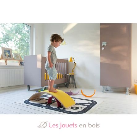 Wobbel Balance Board Senape originale WO-OR-MUSTARD Wobbel 4