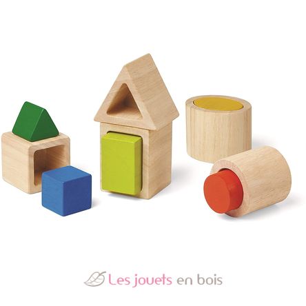 Forme geometriche da annidare PT5391 Plan Toys 2