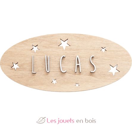 Targa decorativa personalizzabile - Stelle VI-PL47 Vintiun 1