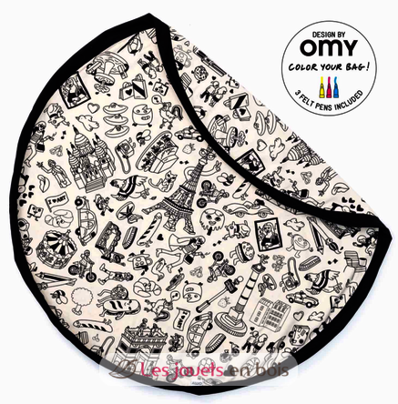 Borsa portaoggetti - Omy Paris PG-OMY-PARIS Play and Go 4