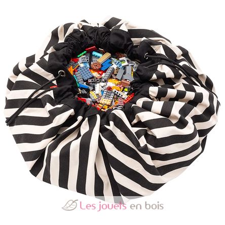 Borsa portaoggetti - Rayes noires PG-rayures-noir Play and Go 1