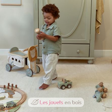 Cavalcabile leone in legno LD7481 Little Dutch 2