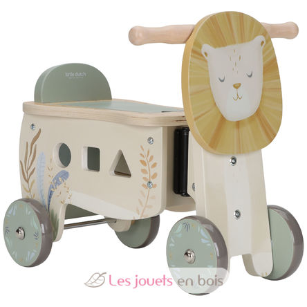 Cavalcabile leone in legno LD7481 Little Dutch 9