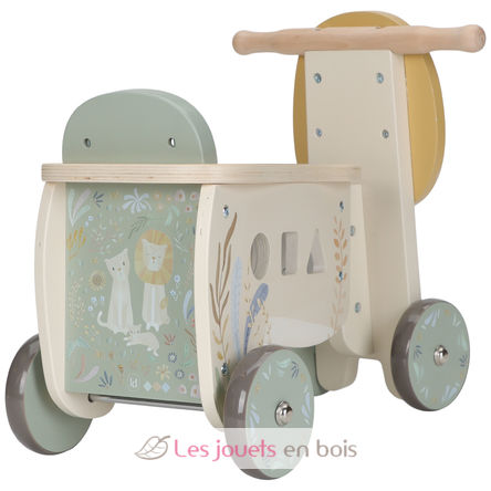 Cavalcabile leone in legno LD7481 Little Dutch 6