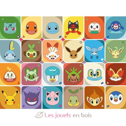 Puzzle Facce da Pokemon 100p XXL RAV12004320 Ravensburger 2