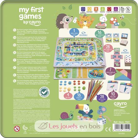 I miei primi giochi da tavolo CA7041 Cayro 5