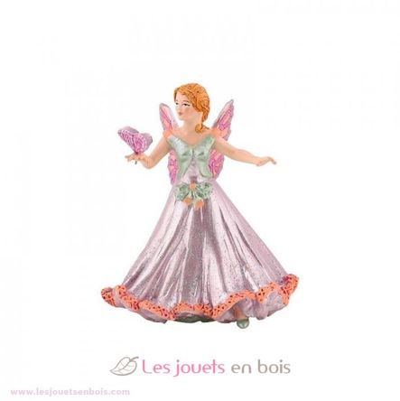 Figurina di elfo farfalla rosa PA38806-2892 Papo 2