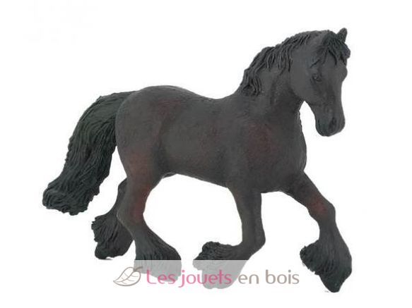Figurina di cavallo frisone PA51067-2950 Papo 2