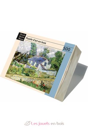 Case a Auvers di VAN GOGH A218-500-4442 Puzzle Michèle Wilson 2