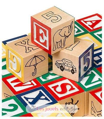 Carrello con cubi ABC-123 M&D11169-4556 Melissa & Doug 2