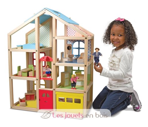 Casa delle bambole Casa delle bambole M&D12462-4083 Melissa & Doug 4