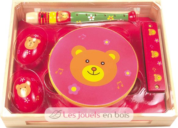 Set di 4 strumenti Teddy Bear UL4007-934 Ulysse 1