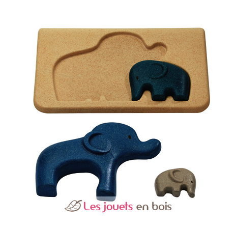 Il mio primo puzzle - Elefante Pt4635 Plan Toys 2